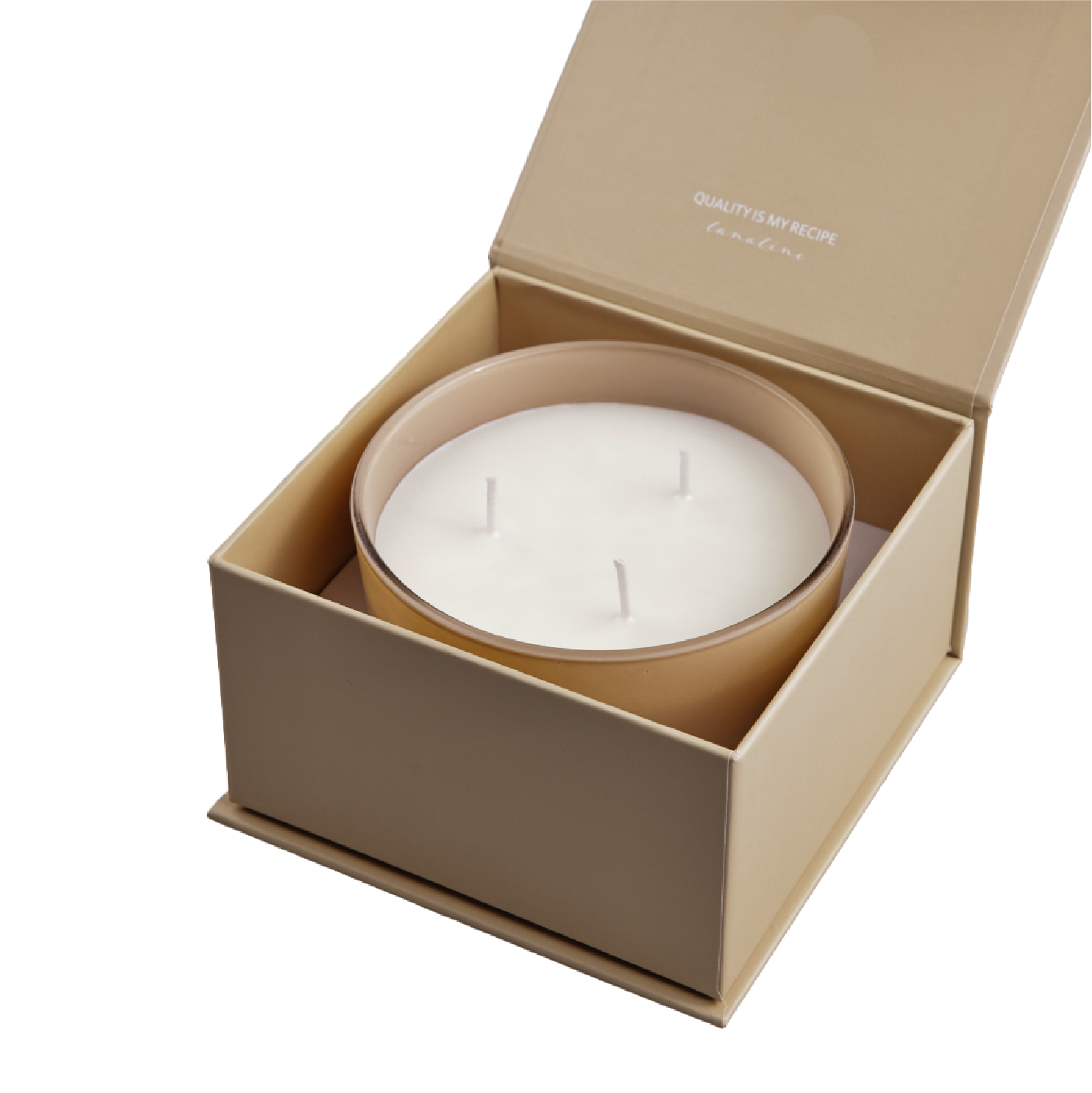My Life Is a Vanilla Candle - Luxurious Warm Scented Candle - Lana Line