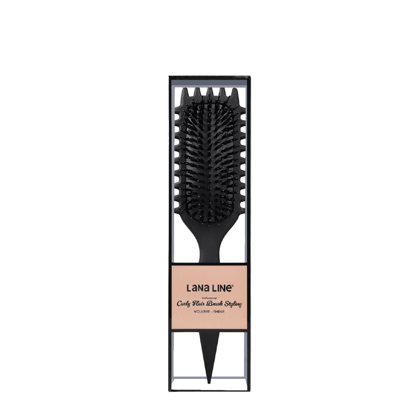 Curly Hair Brush - Gentle Detangling Brush for Wavy Curly Hair - Lana Line