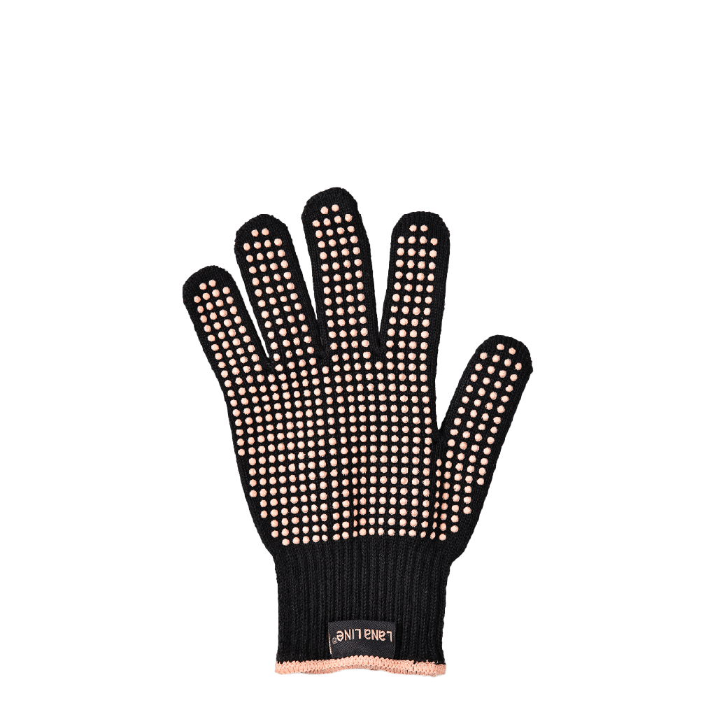 Lana Line heat-resistant silicone oven mitt glove for safe cooking and baking protection