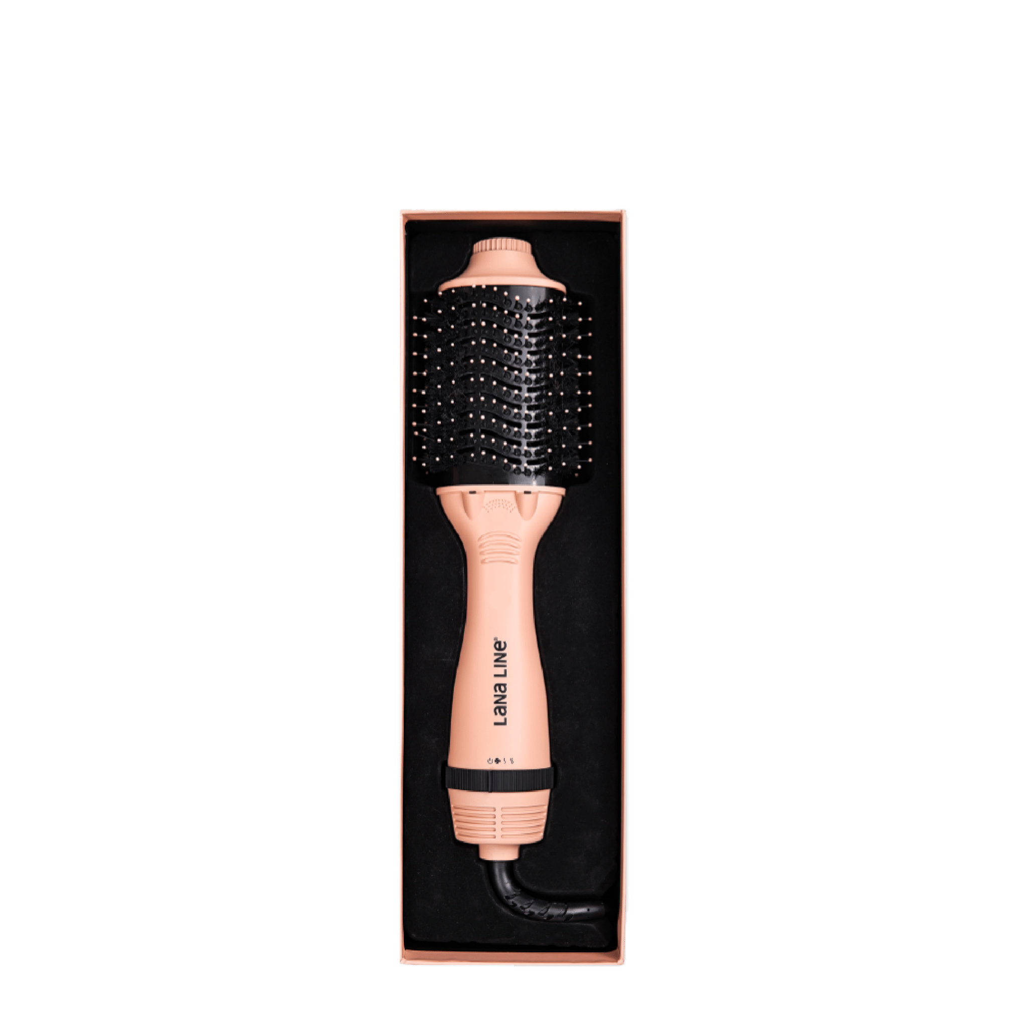 Professional Blowout Brush - Hair Dryer & Straightener | Italian Nano Titanium | 1500W - Lana Line