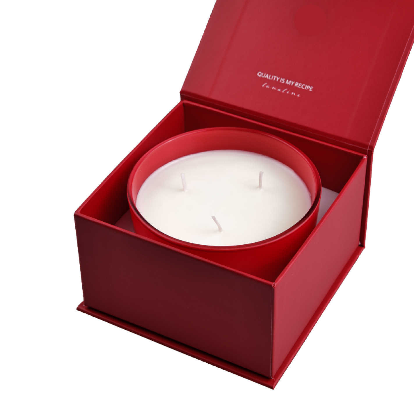 After Midnight Candle - Raspberry Jasmine Scented Candle - Lana Line