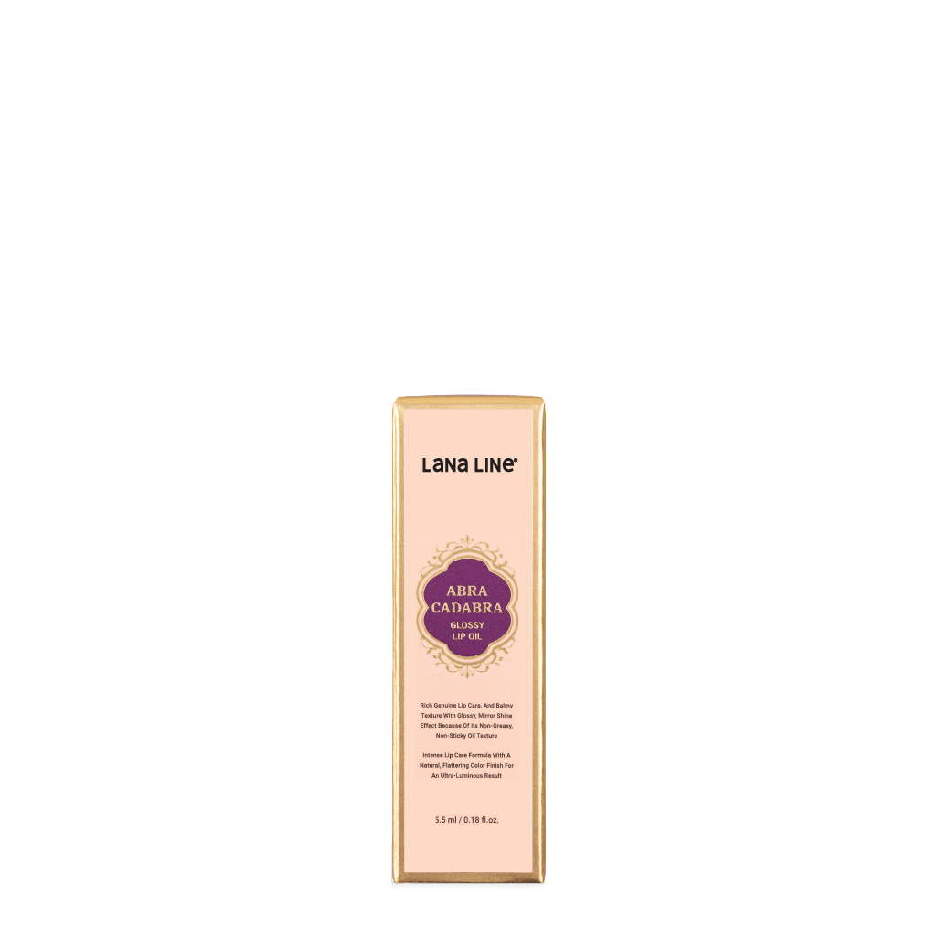 Close-up view of Abra Cadabra non-sticky lip oil formula