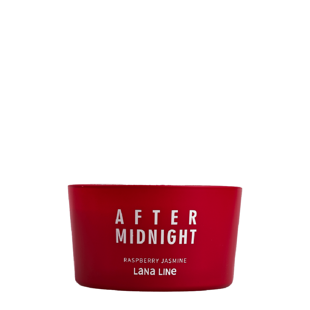 After Midnight Candle - Raspberry Jasmine Scented Candle - Lana Line