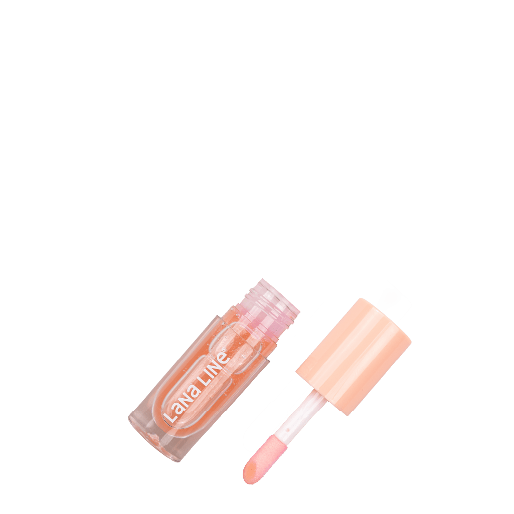 Crystal Lip Oil packaging - Premium lip oil formula for smooth comfort and extra shine by Lana Line