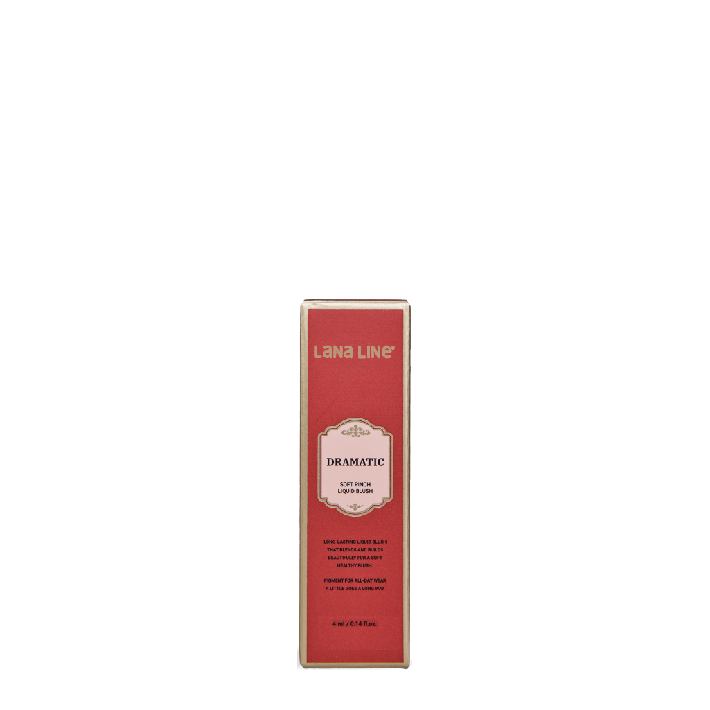 Dramatic Liquid Blush application - Lightweight buildable blush formula for subtle or defined looks from Lana Line