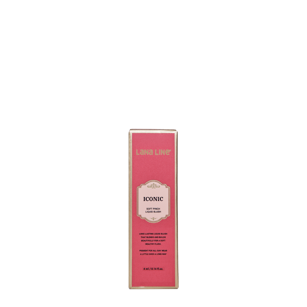 Iconic Liquid Blush application - Lightweight buildable blush formula for subtle or defined looks from Lana Line