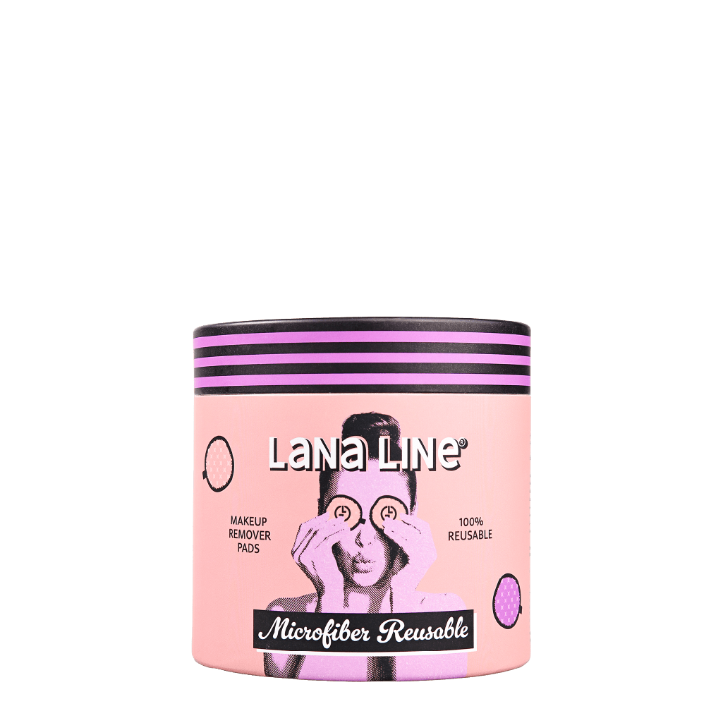 Reusable makeup remover pads with ultra-soft microfiber for gentle face cleansing - machine washable and eco-friendly