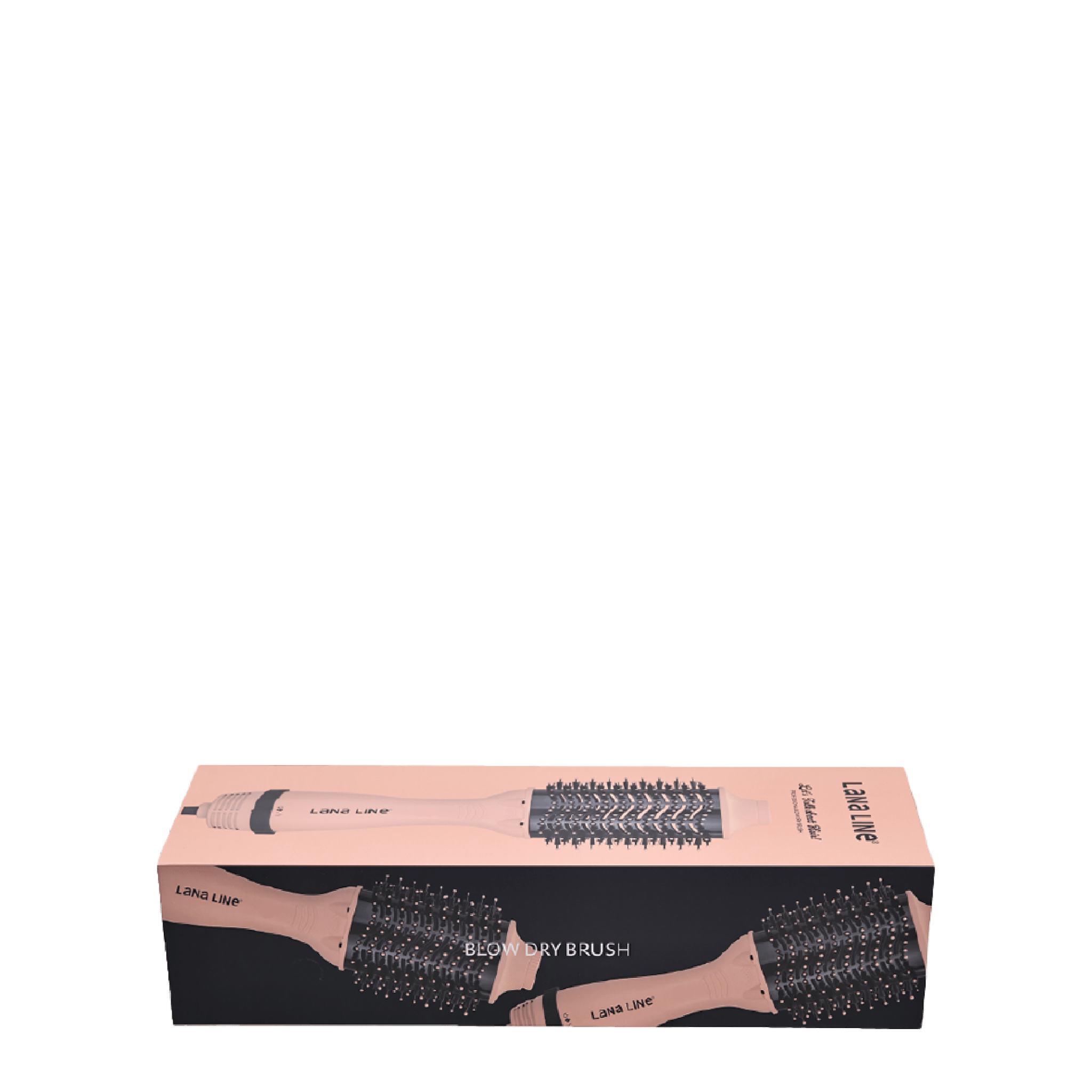 Professional Blowout Brush - Hair Dryer & Straightener | Italian Nano Titanium | 1500W - Lana Line