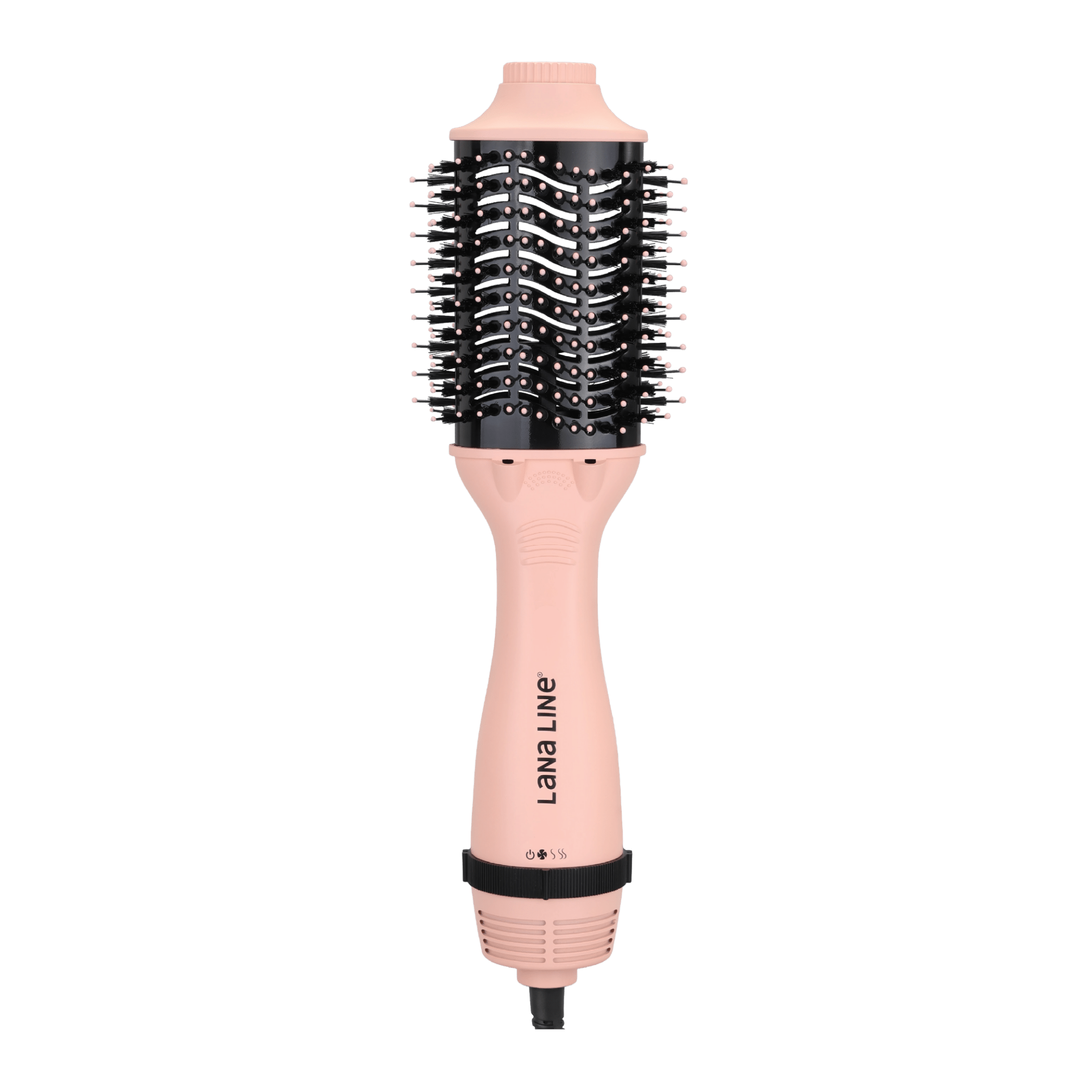Professional Blowout Brush - Hair Dryer & Straightener | Italian Nano Titanium | 1500W - Lana Line